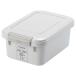  Hakuba .. хранение кейс dry box AG+(e-ji- плюс )5.5L серебряный ион антибактериальный specification сделано в Японии теплый серый KMC-89AG55WG