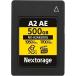Nextorage Япония производитель CFexpress 4.0 Type A 500GB память VPG400 Sony α 4K 8K полосный .A2AE