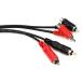 Hosa CRA-202PB 2m RCA×2-pigi- задний type RCA×2 аудио кабель 