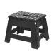 VECELO стремянка складной стул подножка стремянка ширина 32* глубина 25* высота 22cm черный складной табурет стул compact наружный 