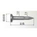 JPF �E���g���K�X�c�[�� UG5/UG7�p�R���N���[�g�s�� 19mm UG3019(�i�t�^) 1000�{ �֘A�摜2