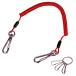 Good-L пружина цепочка для ключей 320( усиленный тросик ввод ) [ красный ]