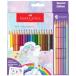  Faber-Castell (Faber-Castell) цветные карандаши Unicorn 24 -цветный набор пастель цвет 6 цвет ввод 27181007