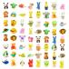 Ranvi 30PCS животное ребенок. ластик, ребенок. игра . тип . поэтому . использован Mini мозаика карандаш ластик 