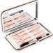  пинцет пинцет tsui- The - cosme пинцет для мужчин и женщин . пинцет . шерсть отделка высококлассный из нержавеющей стали специальный кожанный кейс имеется легкий в использовании 6 шт. комплект 