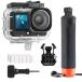 FitStill 60M/196 футов дайвинг комплект DJI Osmo Action 6 для водонепроницаемый housing + отходит сила руль подводный фотосъемка 
