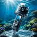 PULUZ DJI Osmo Pocket 4P для дайвинг водонепроницаемый кейс 50m IPX8 водонепроницаемый высота проникновение PC линзы внешний функционирование кнопка подводный водонепроницаемый защита 