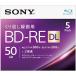 ˡ(SONY) 5BNE2VJPS2 Ͽ衦Ͽ BD-RE DL 50GB ֤Ͽ ץ󥿥֥ 2® 5