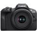 CANON(�L���m��) EOS R100 RF-S18-45 IS STM �����Y�L�b�g APS-C �~���[���X���J����