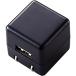  Elecom (ELECOM) AVA-ACUAN007BK черный Cube type AC зарядное устройство DAP для продолжительный срок службы 1A
