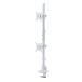  Sanwa Supply CR-LAC215W монитор arm двойной Short arm тонкий Short зажим белый 