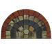  лучший koND-472 semi Circle stain do плитка коврик перед дверью 45×75cm