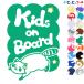 Kids on board енот цветок животное стикер or магнит также можно выбрать машина ребенок .... - Kids in The машина 