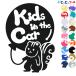 Kids in the car белка способ судно цветок животное стикер or магнит также можно выбрать машина ребенок .... - baby in The машина 