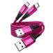 USB Type C �P�[�u�� 1M 2�{ 3A�}���[�d USB A to USB C �P �[�u�� �i�C�����҂� QC3.0�Ή��^�C�vC �[�d �P�[�u