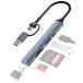 USB 3.0 �n�u MicroSD/SD�J�[�h���[�_�[ Type-C &amp; Type-A�Ή��ATF/�}�C�N��SD�J�[�h���[�_�[�AUSB-C �f�[�^�]��