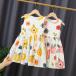  ребенок одежда One-piece хлопок удобный Kids девочка лето платье безрукавка лента Kawai i Suite детская одежда девушки ребенок платье обычно надеты лето надеты посещение детского сада посещение школы 