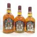  виски Chivas Reagal 12 год 3 шт. комплект Chivas Regal 750/1000/1140ml нераспечатанный б/у 