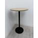 # outlet #kokyo круг высокий стол TFK-SC0606H W600xD600xH1000mm* настольный край царапина немного иметь 