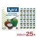  кокос KARAkala кокос крем UHT 200ml 25 шт Indonesia здесь natsu крем бесплатная доставка 