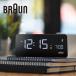  Brown класть часы BRAUN Digital Alarm Clock Qi беспроводной зарядка BC21B смартфон смартфон зарядное устройство iphone android настольный глаз ... часы . покупка 