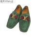  Louis Vuitton LOUIS VUITTON Monte Carlo линия Loafer зеленый замша обувь для вождения 6 обувь мужской 101719854