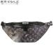  Louis Vuitton LOUIS VUITTON Discovery bam сумка M44444 чёрная кожа монограмма * Galaxy сумка "body" мужской 101857479