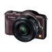 Panasonic беззеркальный однообъективный камера LUMIX GF3 электрический zoom комплект sen Sure ru Brown DMC-GF3X-T