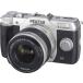 PENTAX цифровой беззеркальный однообъективный Q10 zoom линзы комплект [ стандарт zoom 02 STANDARD ZOOM] серебряный Q10 LENSKIT