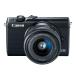 Canon беззеркальный однообъективный камера EOS M100 EF-M15-45 IS STM линзы комплект ( черный ) EOSM100BK1545ISSTML