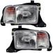 For 1999-2004 Chevy Tracker Headlight Driver and Passenger Side w/Bulbs GM2518140 GM2519140 - Replaces 91174687 91174685 ;¹͢