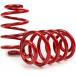 2x Front Lowering Coil Springs Red compatible with Renault Talisman Saloon Type L2M Engine dCi130 / TCe150 / TCe200 / dCi110 2015 2016 2017- Loweri