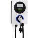 TURNONGREEN EV700 Level 2 Smart Electric Vehicle Charger (EV)  16 to 32 Amp  240V  WiFi Bluetooth Enabled  with LCD Touchscreen  Metal Enclosure. (NE