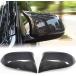 MCARCAR KIT Carbon Fiber Mirror Cover for BMW X3 F25 X4 F26 X5 F15 X6 F16 2014-2018 Sport Utility Replacement Style Rearview Side Rearview Mirror C