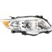 CRABSNAIL Headlight Right with Chrome Housing Fits Base CE LE XLE¹͢