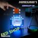 Minecraft led мой n craft свет Micra товары заряжающийся тип аккумулятора герой свет 8 вид цвет led крипер свет подарок день рождения подарок 
