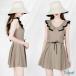  купальный костюм женский One-piece купальный костюм плавание одежда купальный костюм тонкий женский средний рукав мама купальный костюм 20 плата 30 плата 40 плата 50 плата M L XL