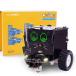 ICQUANZX ロボットキットは、Scratch 3.0学習コーディングカーに基づいたSTEM教育エレクトロニクスDIYカーを構築します