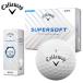callaway SUPERSOFT �S���t�{�[�� 1�_�[�X�y�z���C�g�z�L�����E�F�C �X�[�p�[�\�t�g  WHITE