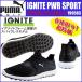 値下げ！プーマ ゴルフ 18 イグナイト パワースポーツ PUMA IGNITE PWR SPORT 190583 スパイクレス シューズ