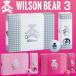 ウィルソン ベアー3 WILSON BEAR 3 ゴルフボール 1ダース　レディースボール 「ラベンダー.ピンク. ホワイト」