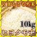 o rice rice 10kg mochi white rice Kumamoto prefecture production hiyokmochi..... peace 5 year production 5kg2 piece ..... . rice Tomita shop ... shop 
