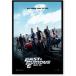  The Fast and The Furious 6 фильм постер евро трансмиссия US версия чёрный рама имеется A3 размер mi1