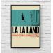 lala Land LaLaLand фильм постер US версия чёрный рама имеется A3 размер mi2