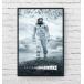 Inter s Teller фильм постер Interstellar US версия чёрный рама имеется A3 размер mi2