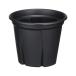 Apple одежда - корень .....7 номер глубокий type черный диаметр примерно 21cm емкость примерно 3L разрез обработка сделано в Японии горшок посадочная машина цветочный горшок пластик 
