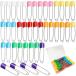 RuiChy 40 piece baby safety pin, assortment color plastic head 2.2 -inch cloth diapers pin . storage box, stainless steel steel 