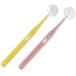  уход за полостью рта moa щетка 2 цвет 1 комплект / желтый & розовый каждый 1 шт. 