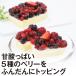 5 kind. Berry luxury rare cheese cake 2 piece set Bay kdo*a Lulu | Hokkaido . another city strawberry blueberry rare cheese sweets pastry 