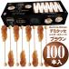  dry ten& Pal ma-temitaseshuga- палочка Brown ( для бизнеса 100шт.@) Roses Brands Barista Stirrers
